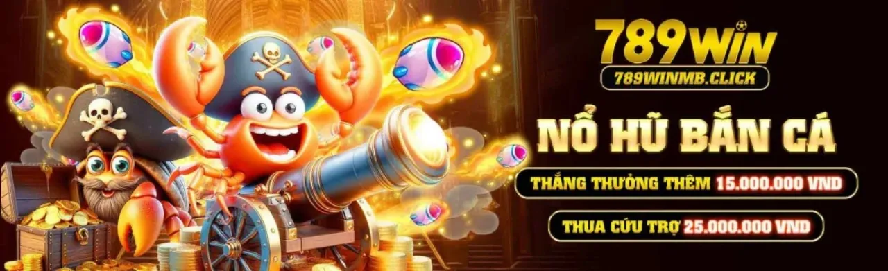 Hình ảnh chính game bắn cá keovip win với cá vàng và kho báu